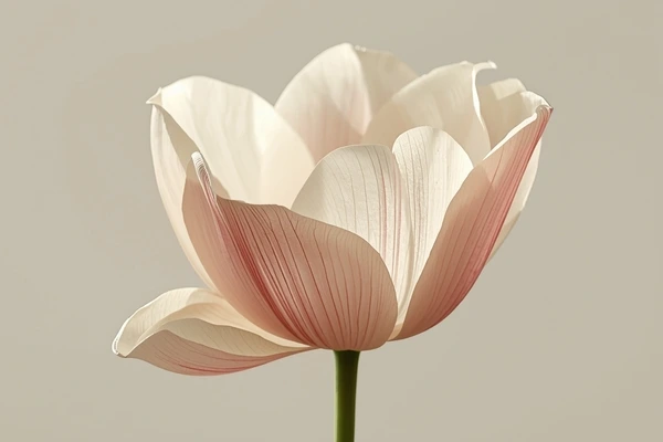 Leitura de luz natural em flores para identificar volume real antes da aquarela botânica
